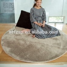 tapis de couchage rond moderne et tapis